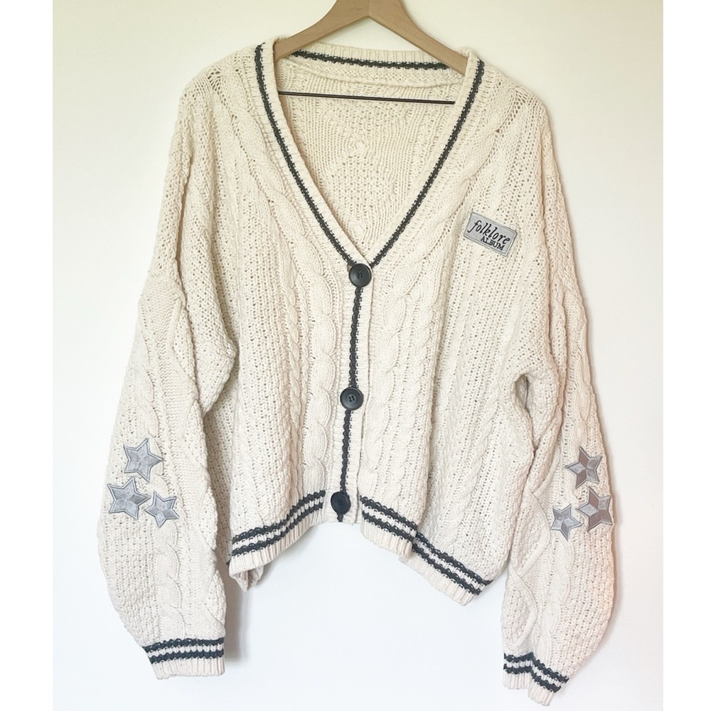 Taylor Swift Folklore Cardigan Med/Large